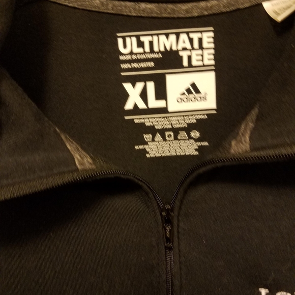 Adidas Black Zip-Up Men's Sweater - Picture 3 of 5